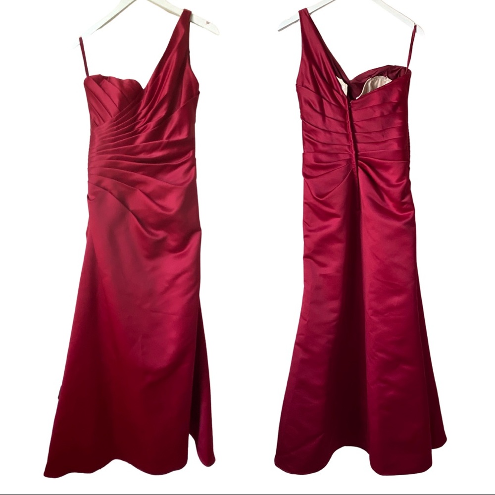 Mori Lee By Madeline Gardner Red Ballgown